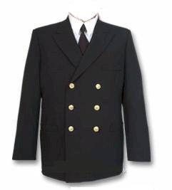 Black Double Breasted Class 'A' Dress Jacket